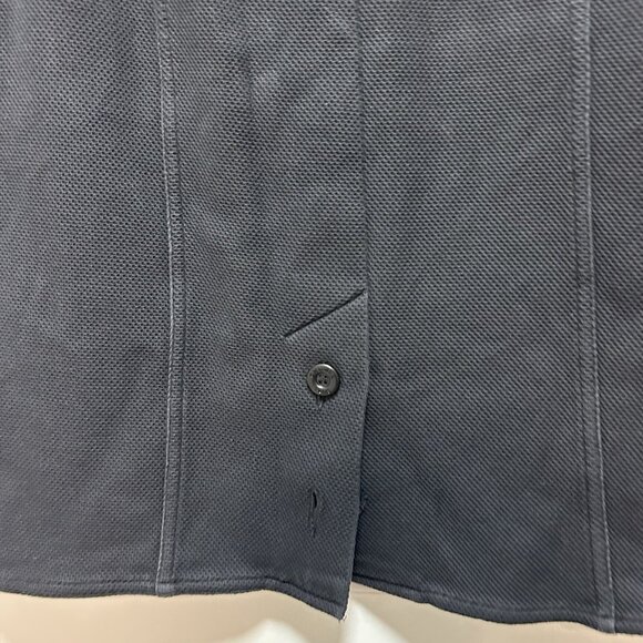 Chanel Vintage Linen Blend Wool Button Front Pencil Skirt Buttons Pocket Small - Picture 13 of 16